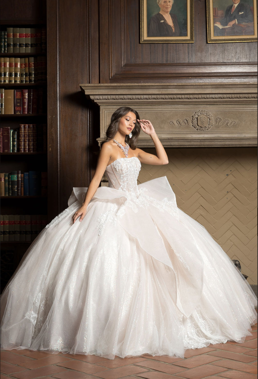 COMING SOON!! Beaded Embellishments Quinceanera Dress. PQ1071 By Bella Couture