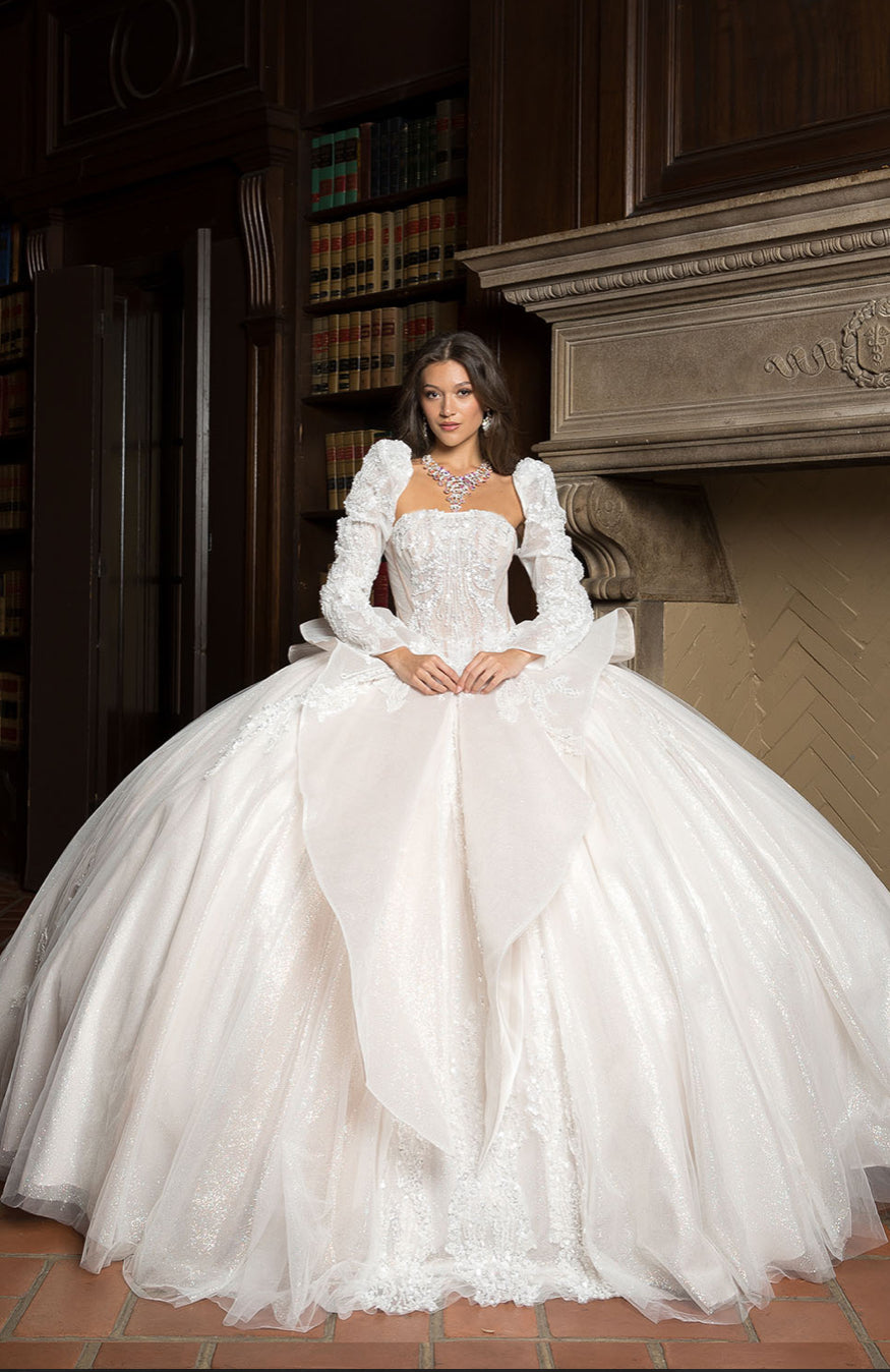 COMING SOON!! Beaded Embellishments Quinceanera Dress. PQ1071 By Bella Couture