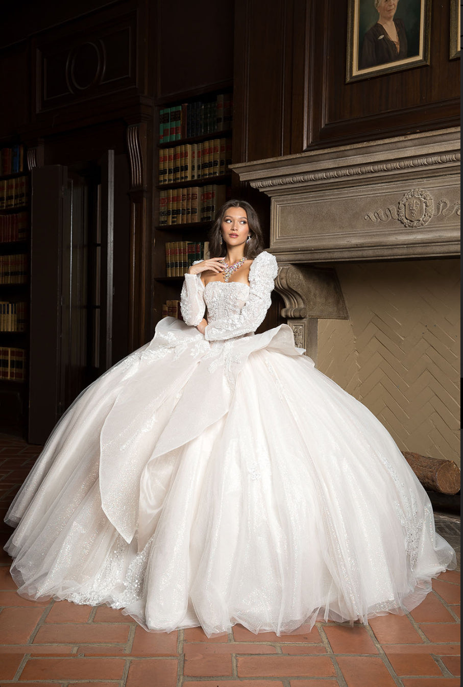 Beaded Embellishments Quinceanera Dress. PQ1071 By Bella Couture