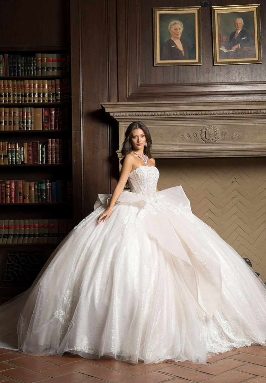 COMING SOON!! Beaded Embellishments Quinceanera Dress. PQ1071 By Bella Couture