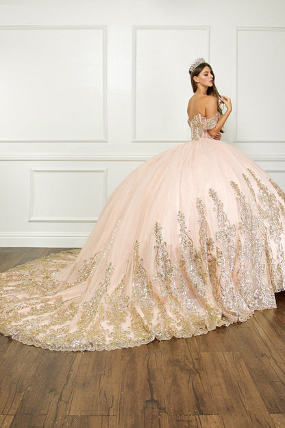 COMING SOON!! Whimsical Glitter Dress. PQ1065 by Bella Couture