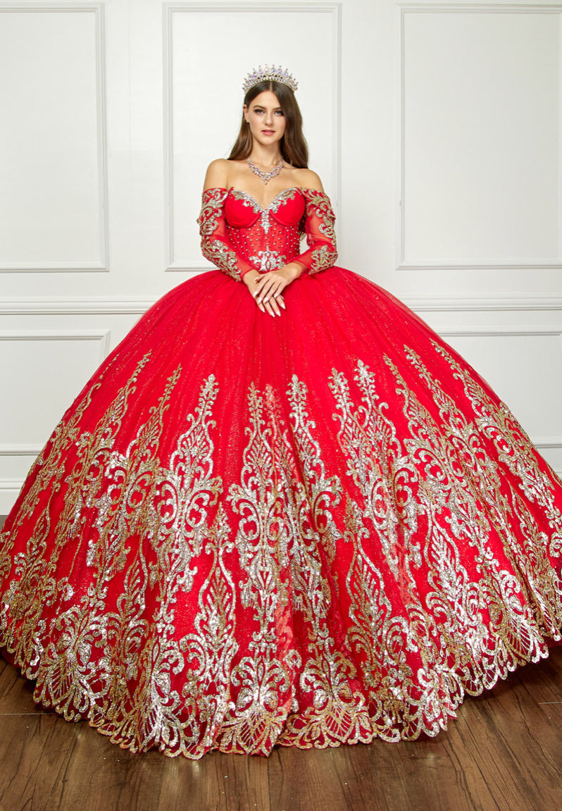 COMING SOON!! Whimsical Glitter Dress. PQ1065 by Bella Couture