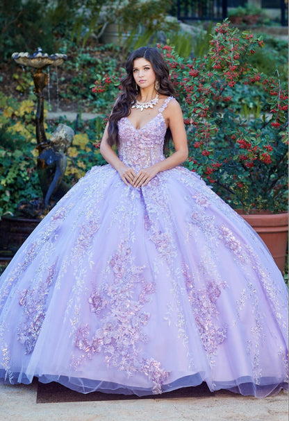 Floral Off-The-Shoulder With Embroidery and Sequin Detail. PQ1048 by Bella Couture