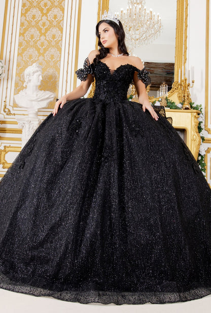 Off Shoulder Butterfly Quinceanera Dress. 8120J by Cinderella Couture