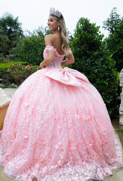 Pretty in pink is the very definition of this dress. GL3526 GLS BY Gloria