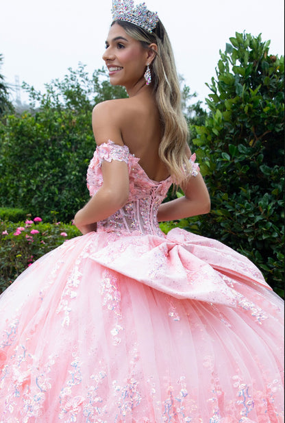 Pretty in pink is the very definition of this dress. GL3526 GLS BY Gloria