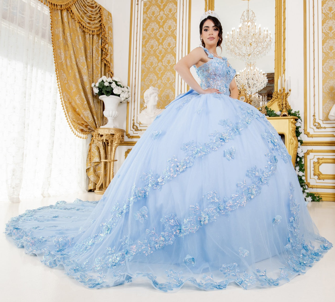 Two Tone Quince With Tail. 8310J by CIDERELLA Couture