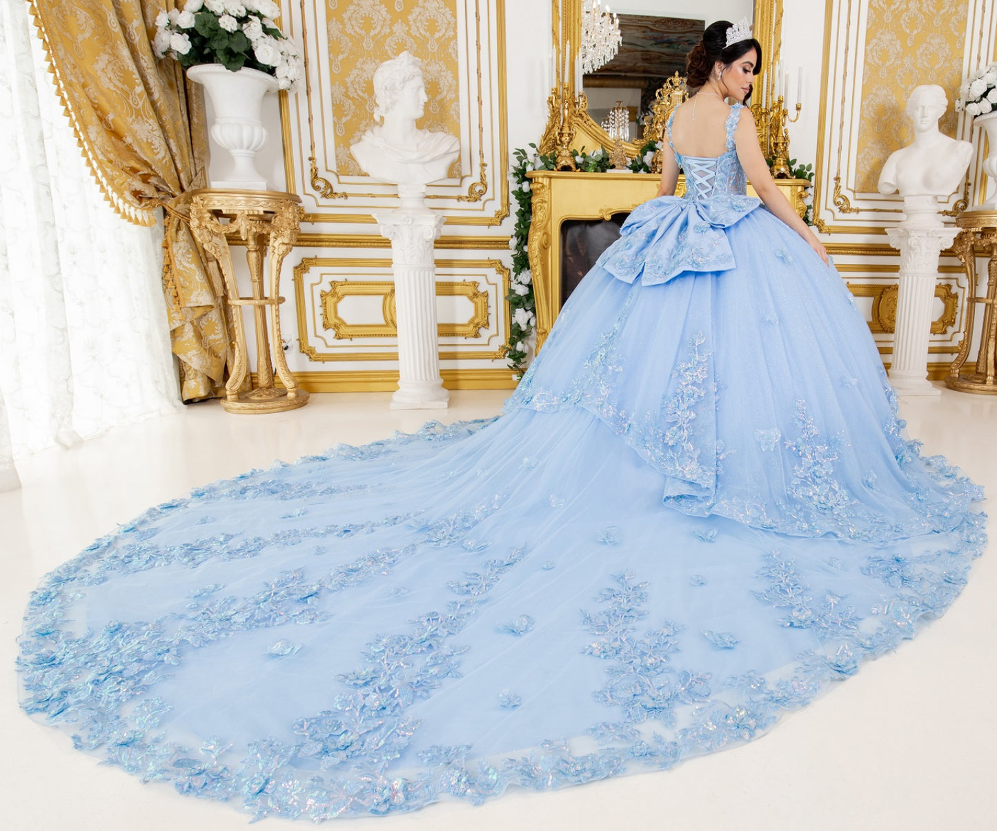 Two Tone Quince With Tail. 8310J by CIDERELLA Couture