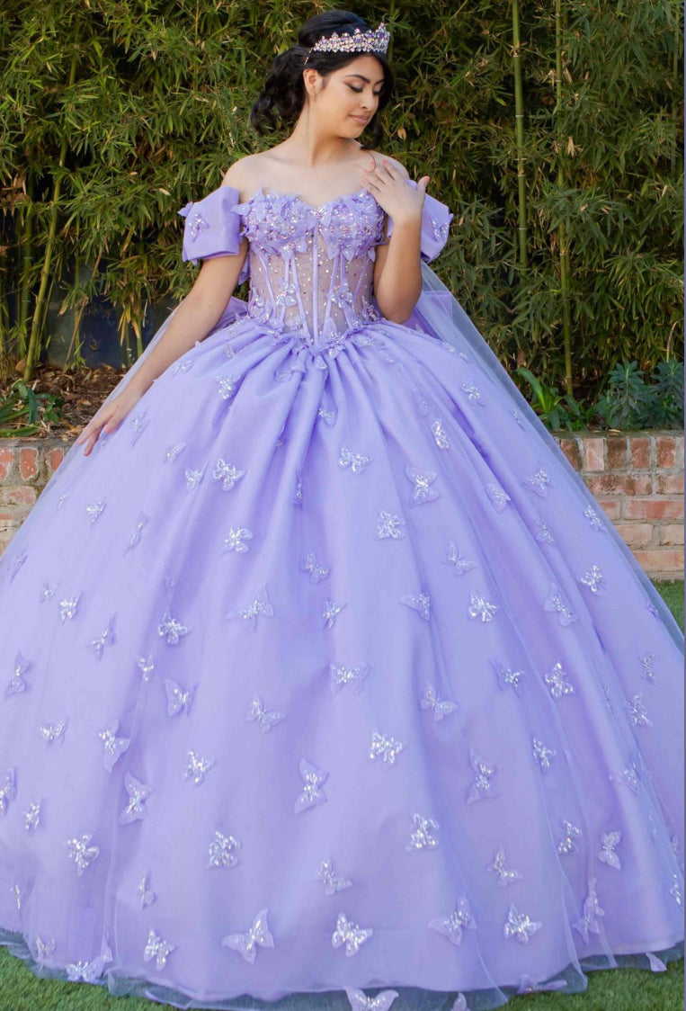 Butterfly Sleeve Quince. 8350J by Cinderella Couture