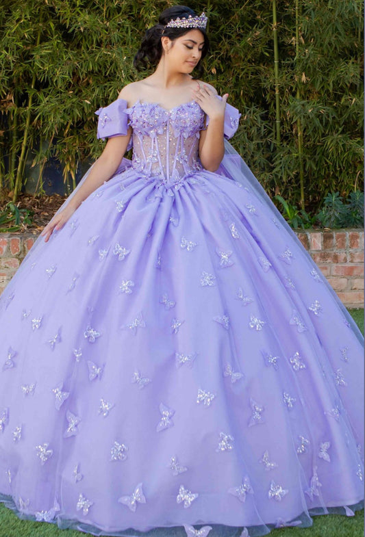 Butterfly Sleeve Quince. 8350J by Cinderella Couture