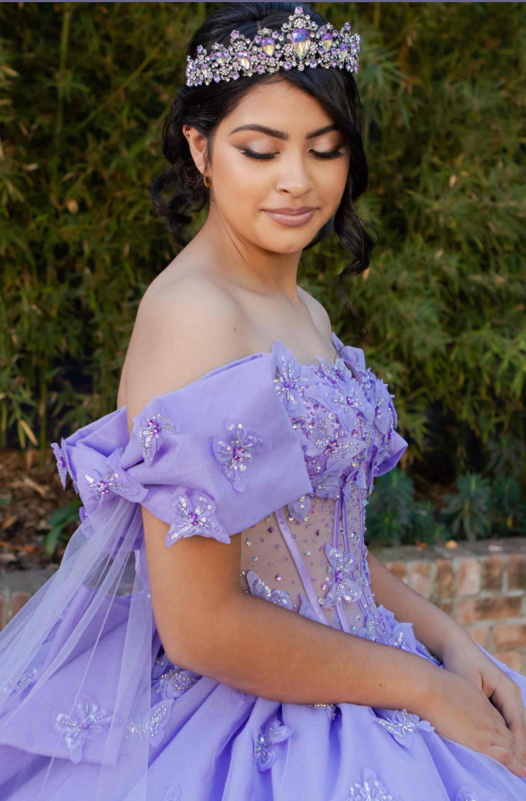 Butterfly Sleeve Quince. 8350J by Cinderella Couture