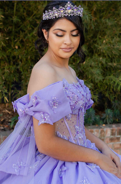 Butterfly Sleeve Quince. 8350J by Cinderella Couture