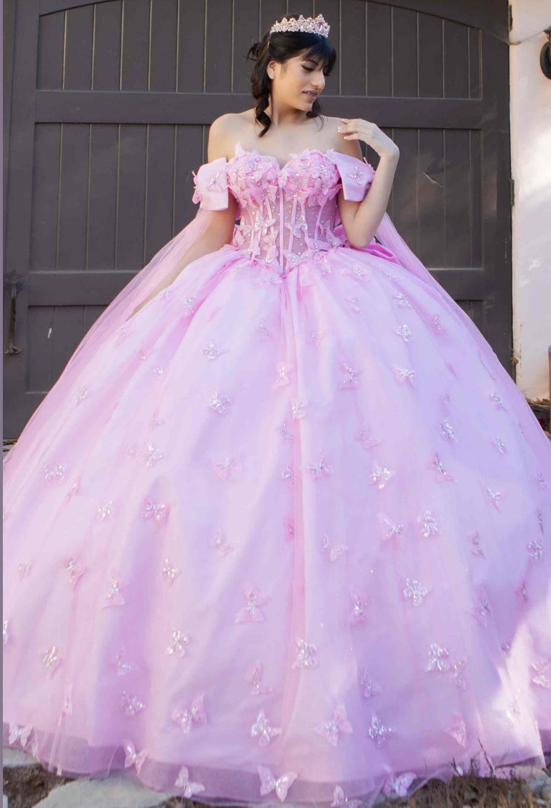 Butterfly Sleeve Quince. 8350J by Cinderella Couture