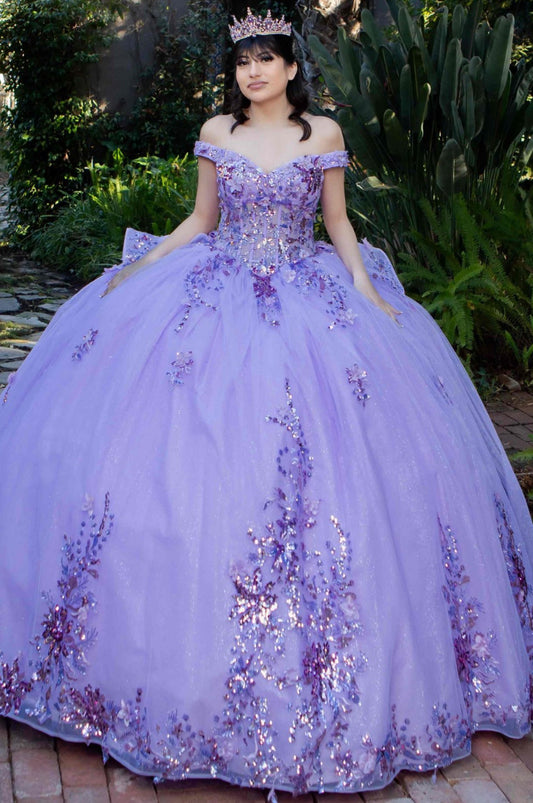 Elegant Quinceanera Dress. 8125J by Cinderella Couture