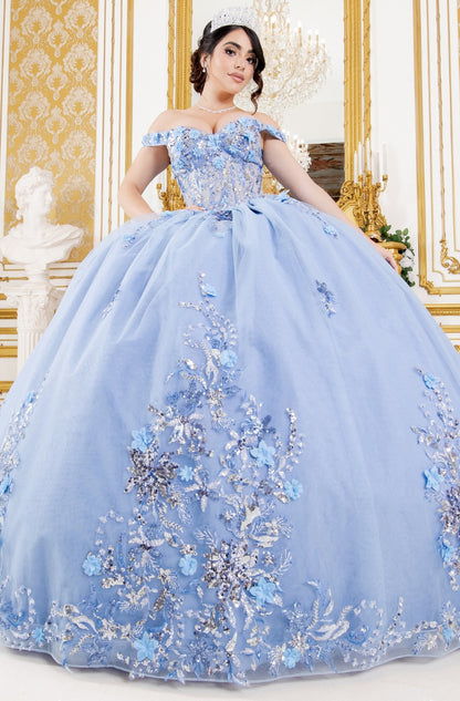 Elegant Quinceanera Dress. 8125J by Cinderella Couture