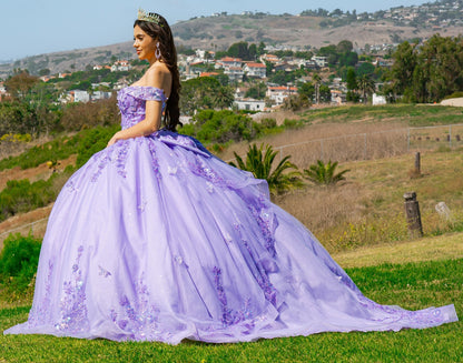 Off Shoulder Quinceanera Dress. 8111J by Cinderella Couture