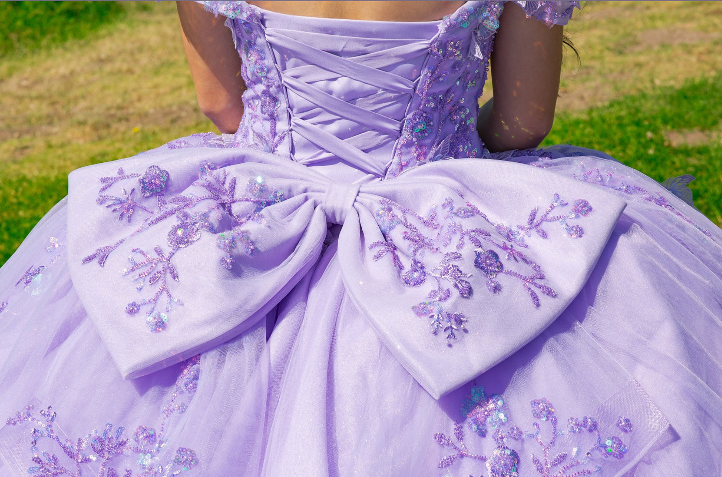 Off Shoulder Quinceanera Dress. 8111J by Cinderella Couture