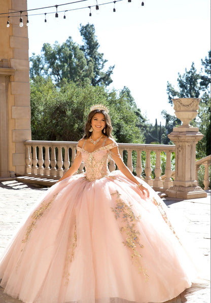 Elegant Quince Dress with Removable Halter. PQ1076 by Bella Couture