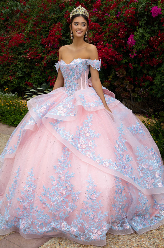 This ball gown will make you feel like you have been transported into a fairytale!. GL3517 GLS by Gloria