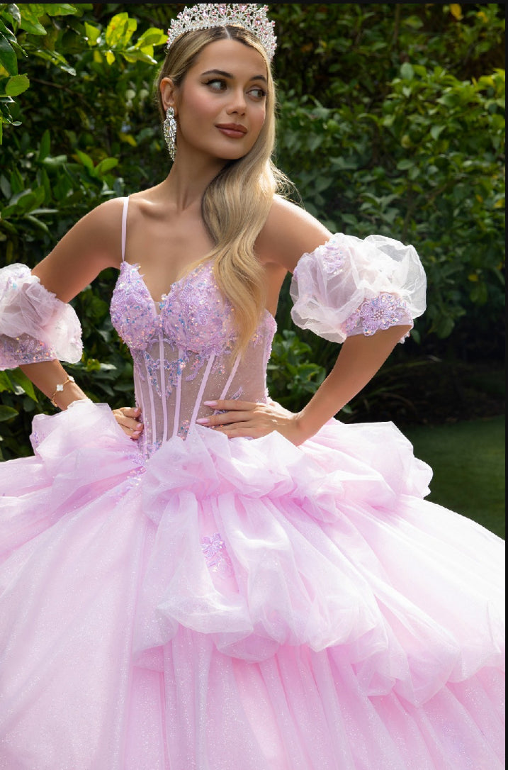 Beaded and sequin, beautiful dress. GL3546 GLS by Gloria