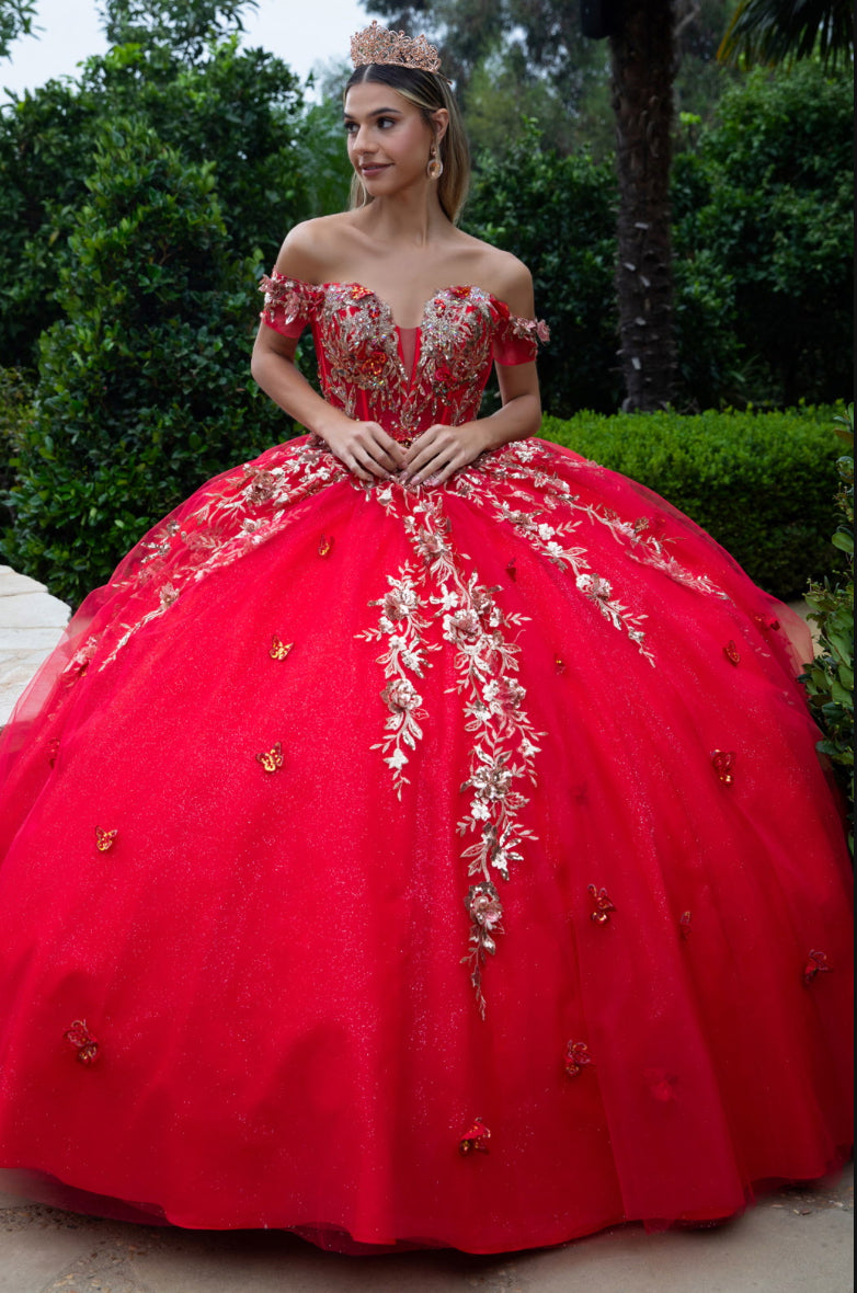 This gorgeous ball gown belongs in a museum. GL3522 GLS by Gloria