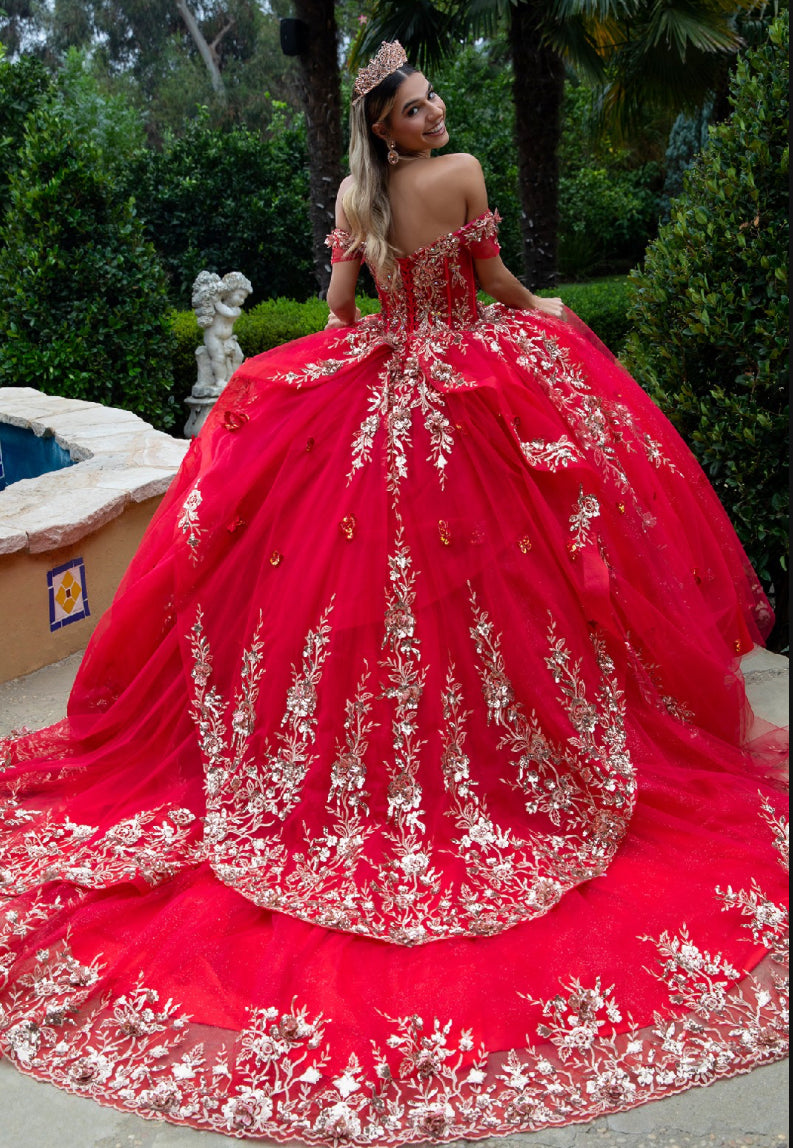 This gorgeous ball gown belongs in a museum. GL3522 GLS by Gloria