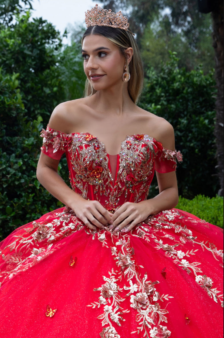 This gorgeous ball gown belongs in a museum. GL3522 GLS by Gloria