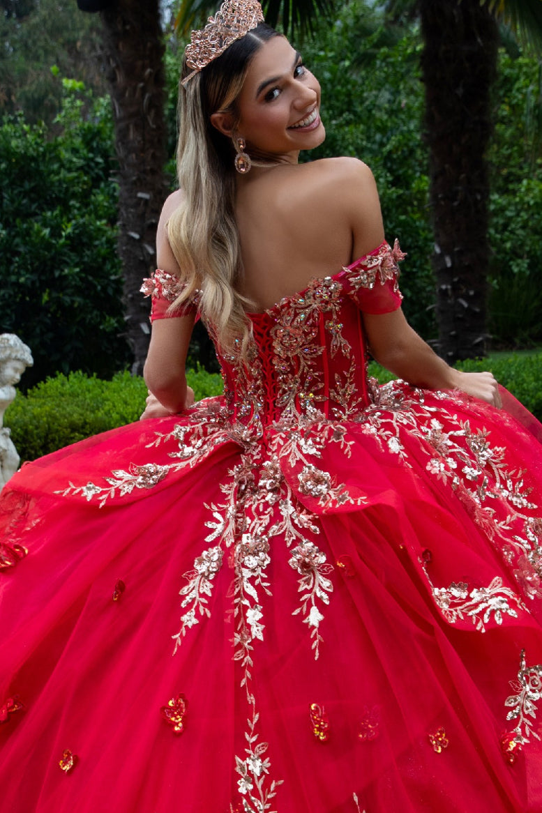 This gorgeous ball gown belongs in a museum. GL3522 GLS by Gloria