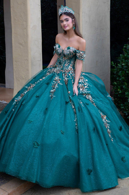 This gorgeous ball gown belongs in a museum. GL3522 GLS by Gloria