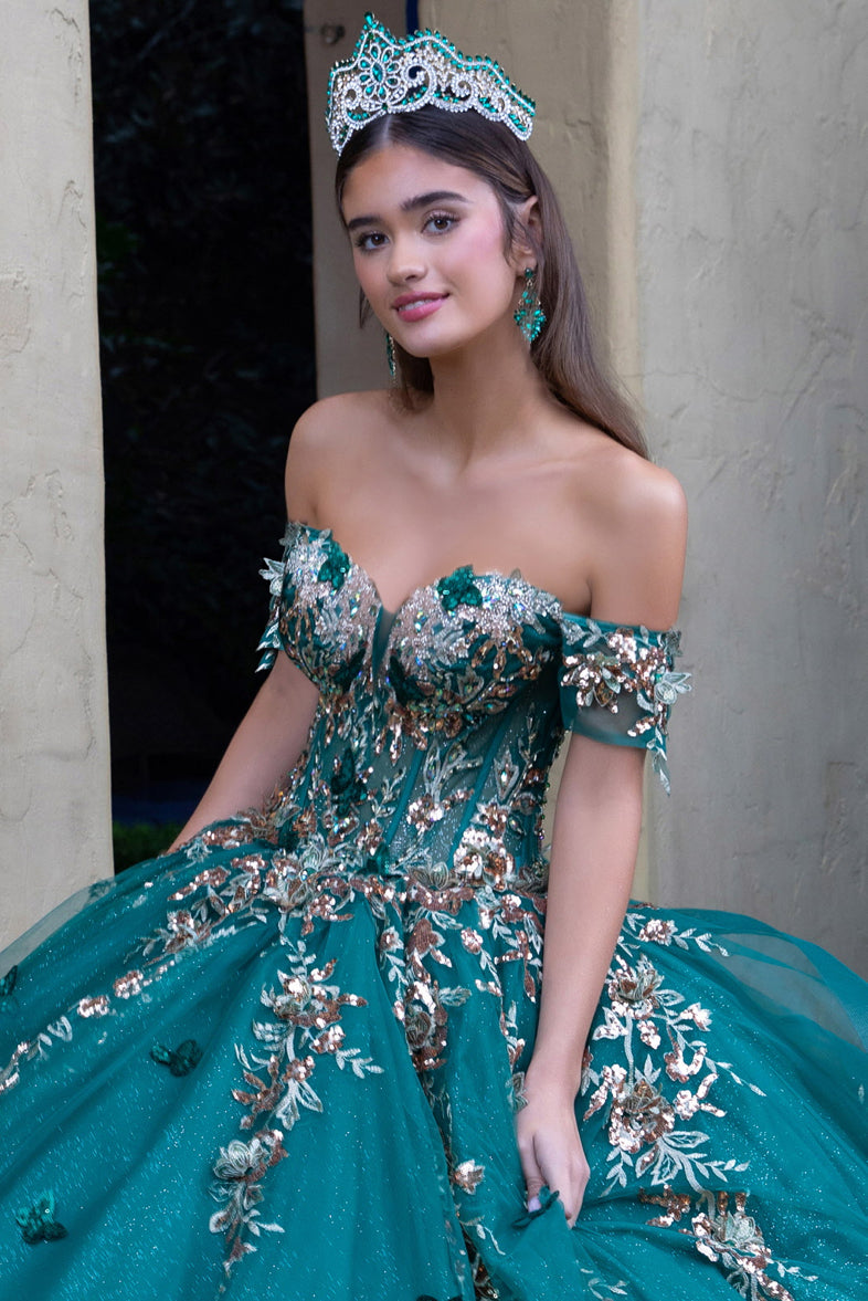 This gorgeous ball gown belongs in a museum. GL3522 GLS by Gloria
