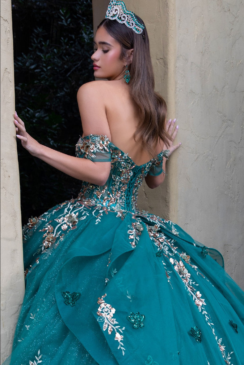 This gorgeous ball gown belongs in a museum. GL3522 GLS by Gloria