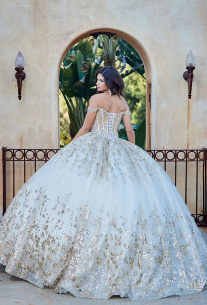 Detachable Train With Stones and Gems. PQ1041 by Bella Couture.