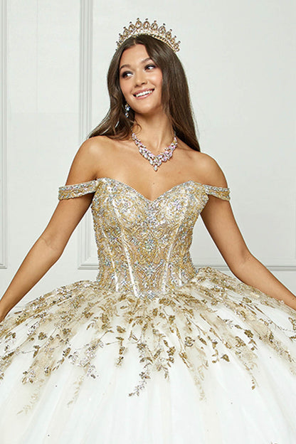 Detachable Train With Stones and Gems. PQ1041 by Bella Couture.