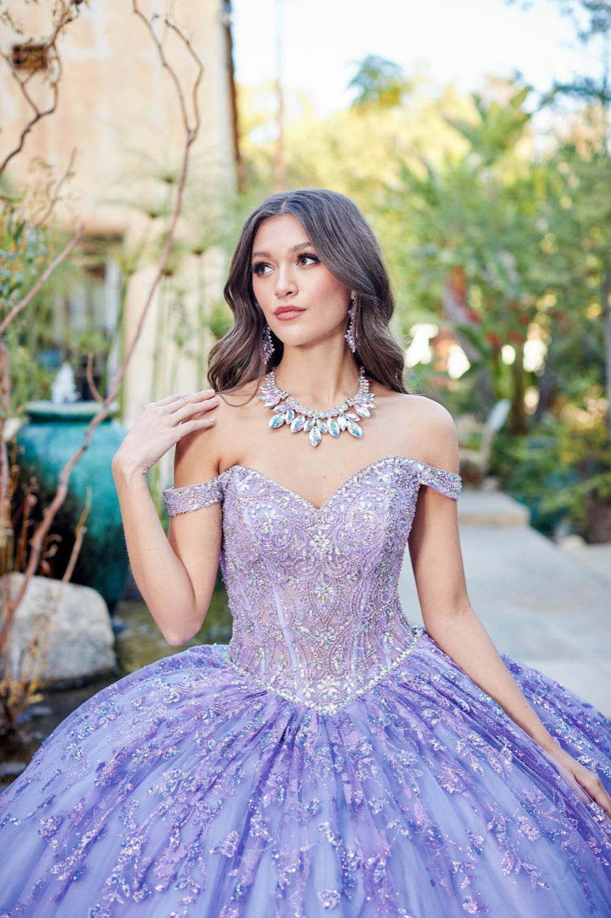 Detachable Train With Stones and Gems. PQ1041 by Bella Couture.