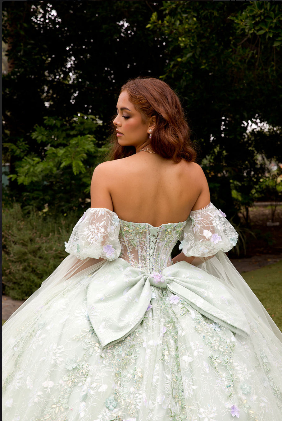Multi-Colored Blossom Quinceanera Dream. PQ1084 BY BELLA COUTURE