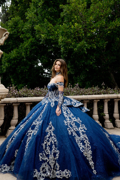 Sparkle Enchantment Quince Dress. PQ1086 BY BELLA COUTURE