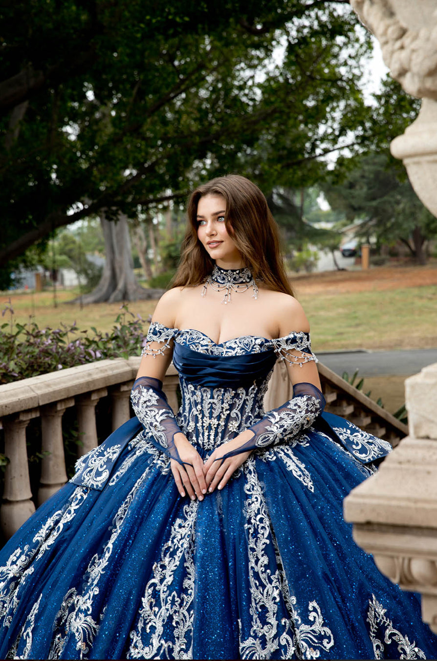 Sparkle Enchantment Quince Dress. PQ1086 BY BELLA COUTURE