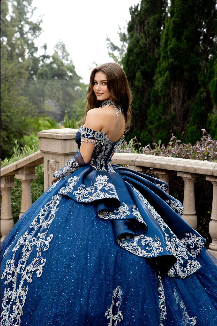 Sparkle Enchantment Quince Dress. PQ1086 BY BELLA COUTURE