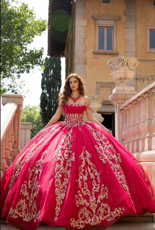 Sparkle Enchantment Quince Dress. PQ1086 BY BELLA COUTURE