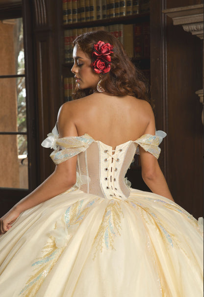 Shimmering Quince Sweetness. PQ1088 by Bella Couture