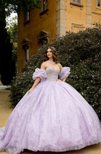 High Quality Glass beaded Quince Dress. PQ1080 by Bella Couture