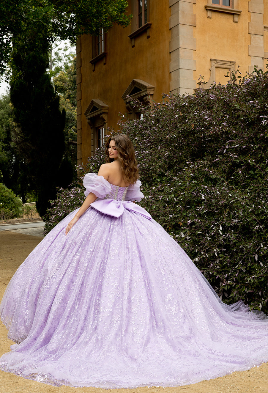 High Quality Glass beaded Quince Dress. PQ1080 by Bella Couture