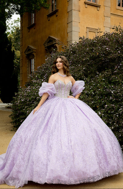 High Quality Glass beaded Quince Dress. PQ1080 by Bella Couture