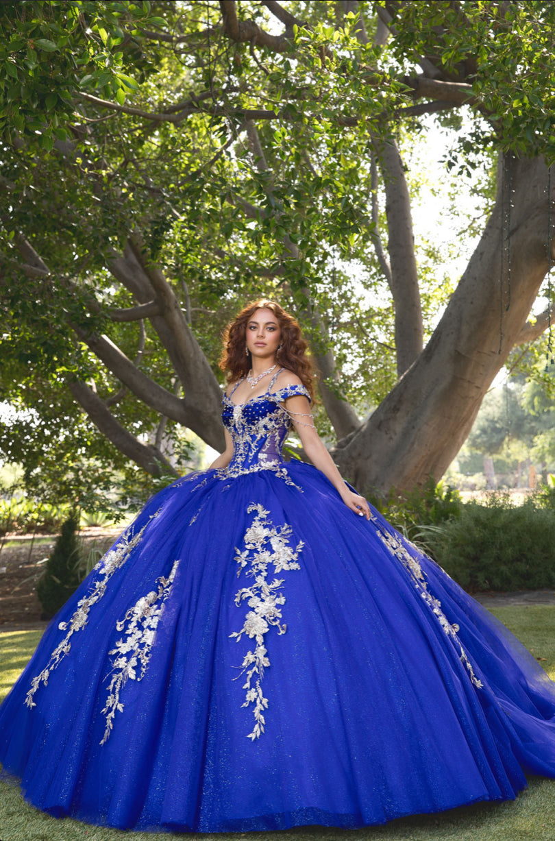 Elegant Quince Dress with Removable Halter. PQ1076 by Bella Couture