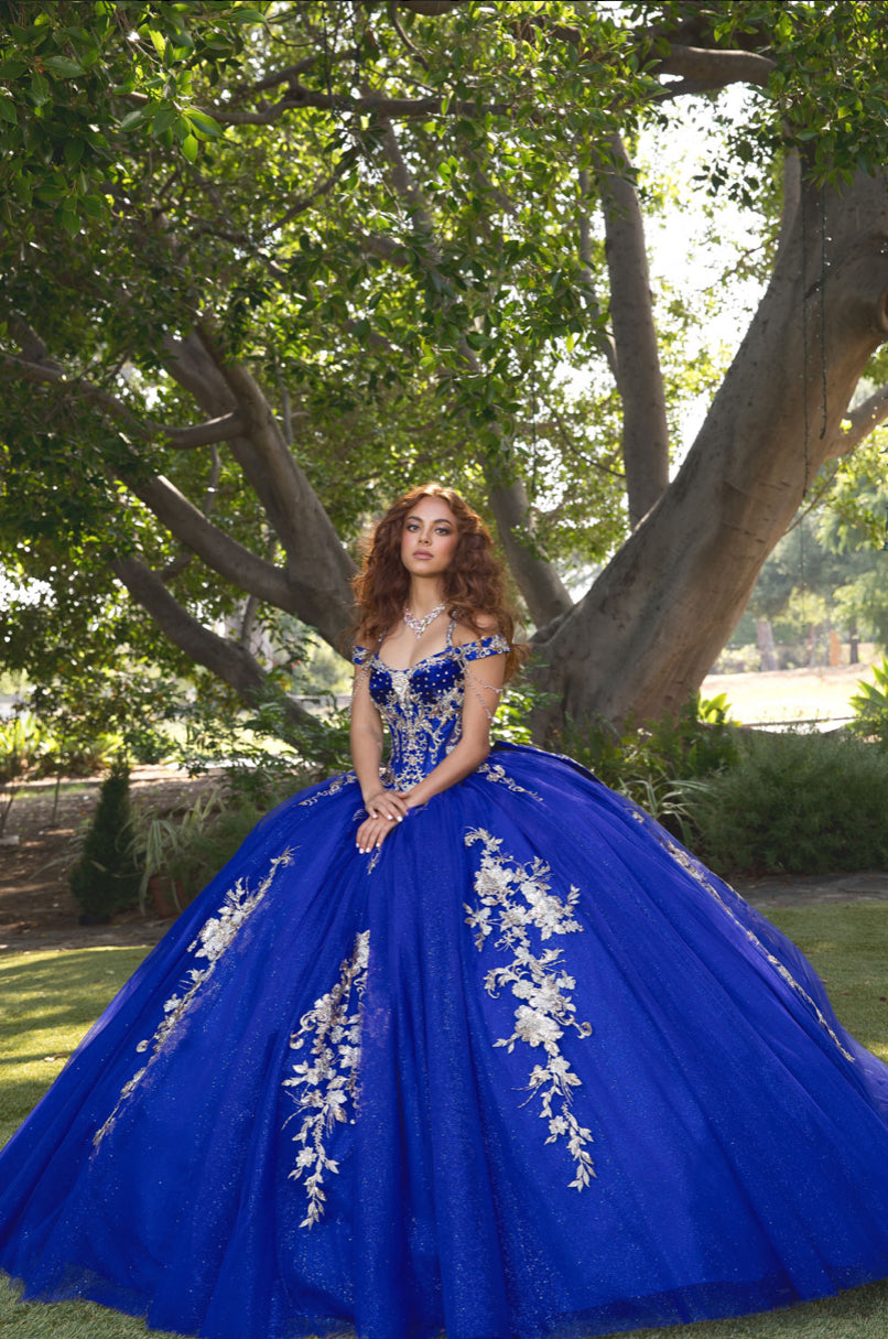 Elegant Quince Dress with Removable Halter. PQ1076 by Bella Couture