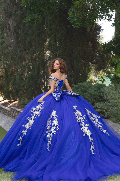 Elegant Quince Dress with Removable Halter. PQ1076 by Bella Couture
