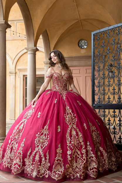 Elegance Quince With Long Bow. PQ1090 BY BELLA COUTURE