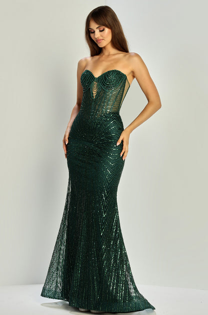 Perfect mermaid silhouette dress special for your event, waiting for you 3263 BY ADORA DESIGN