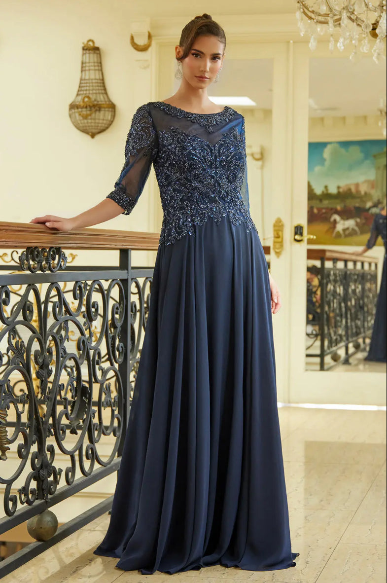 Embellished with beads, sequins, and metallic thread.  GL3599 GLS ELIZABETH K