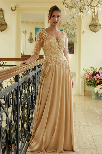 Show off in this beaded, sequin embroidered dress. GL3573 GLS BY ELIZABETH K